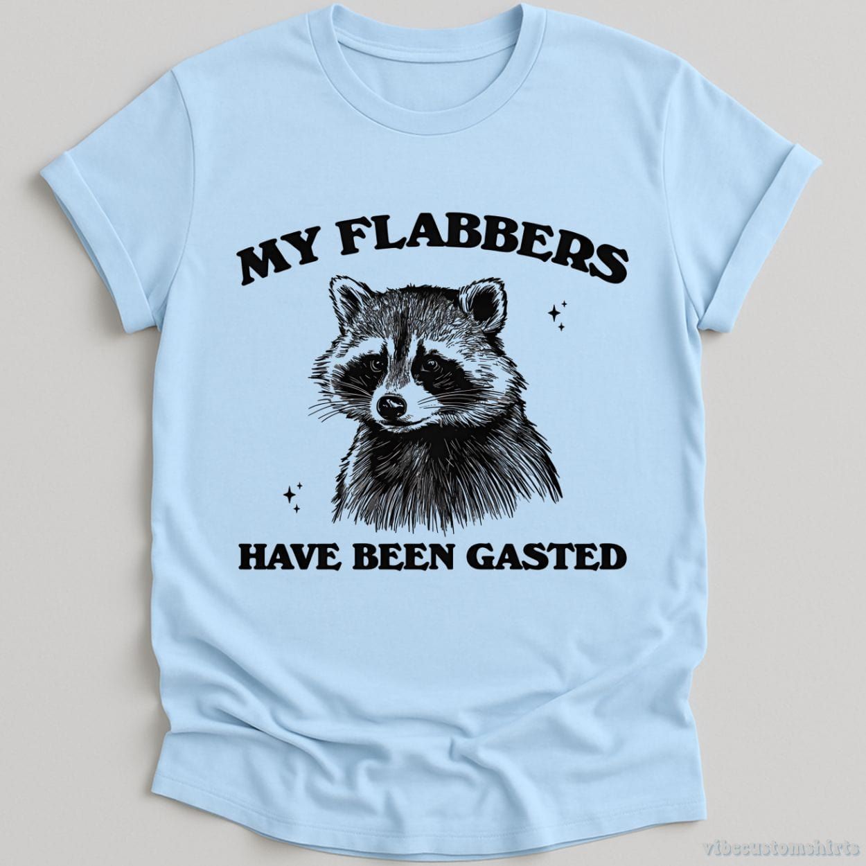 My Flabbers Have Been Gasted Raccoon Meme Shirt product image 3