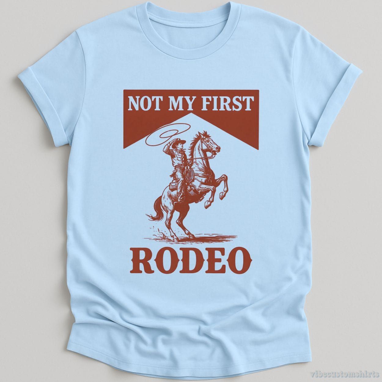 Not My First Rodeo Western Vintage Style Shirt product image 3