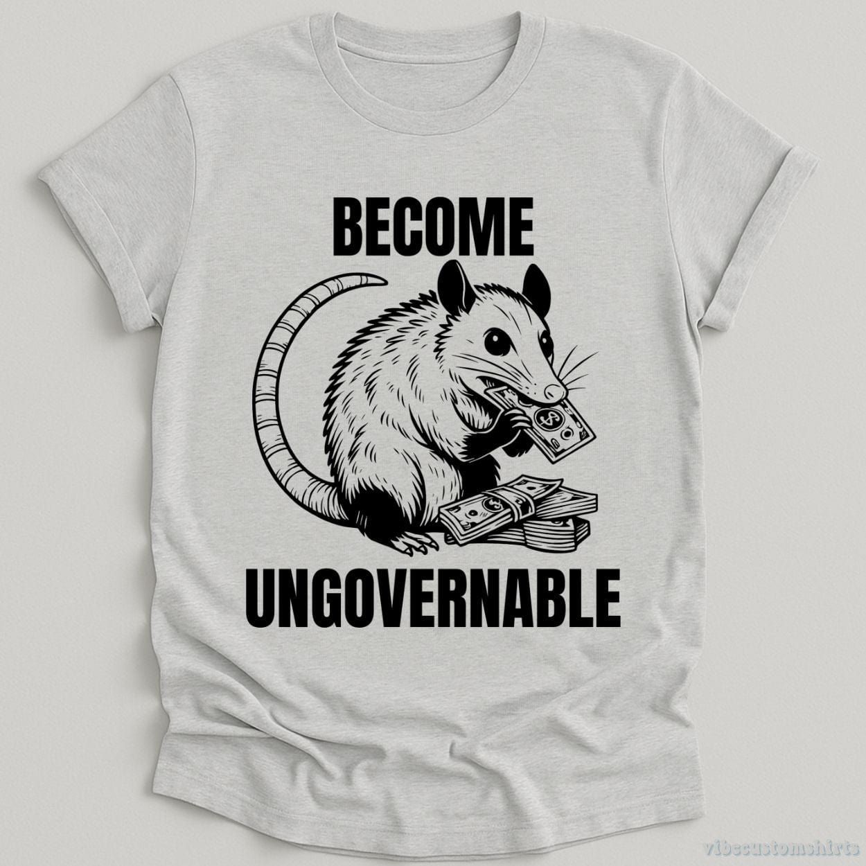 Become Ungovernable Angry Opossum Shirt product image 5