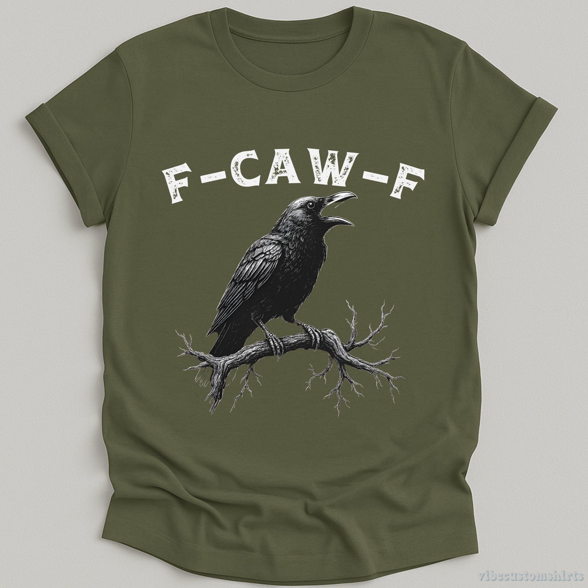 F Caw F Funny Crow Shirt product image 3