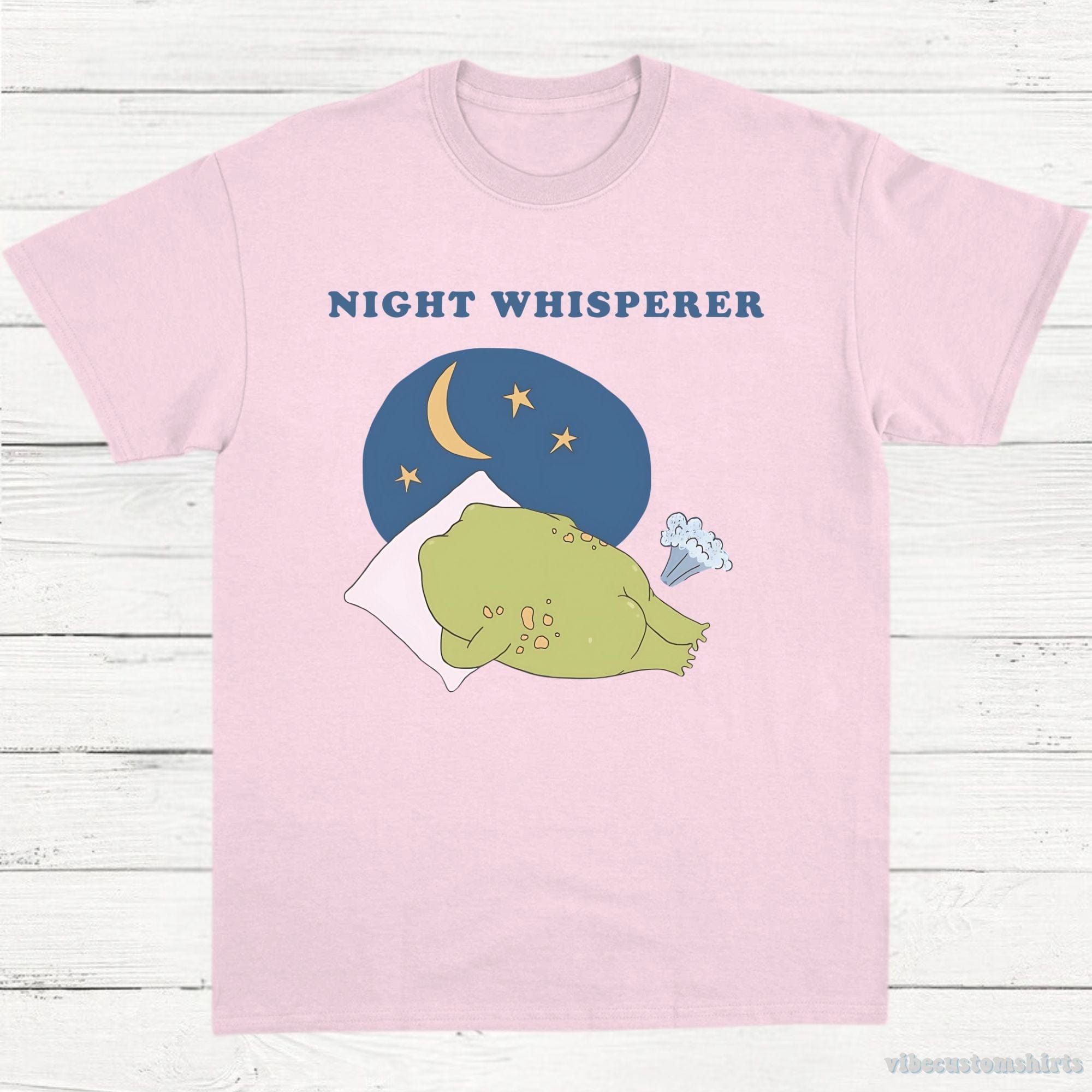 Night Whisperer Silly Frog Shirt product image 5