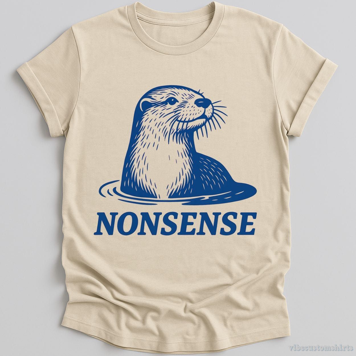 Otter Nonsense Funny Vintage Shirt product image 1