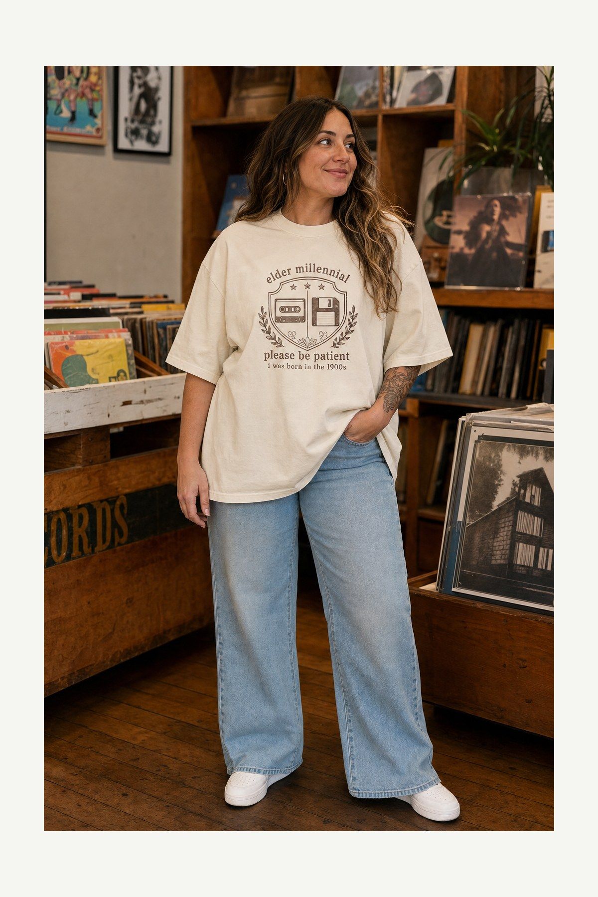 Elder Millennial Please Be Patient Tee product image 1
