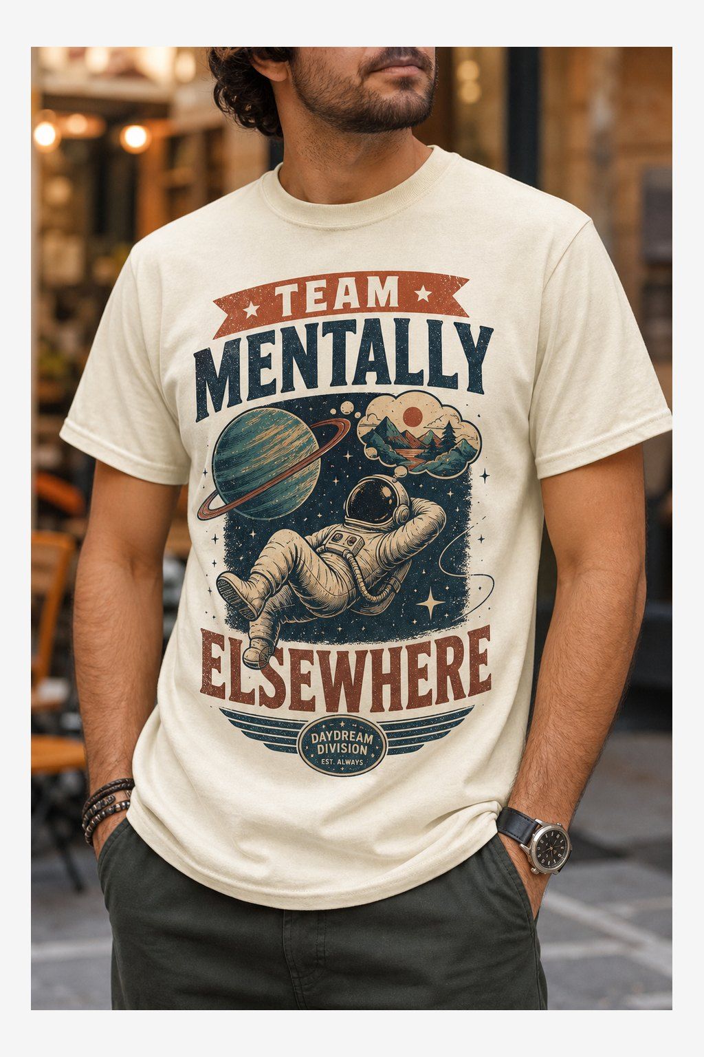 Team Mentally Elsewhere Graphic T-Shirt product image 1