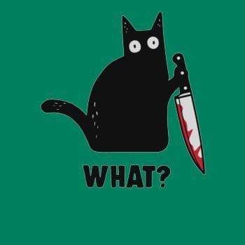 What? Funny Cat Graphic T-Shirt product image 11