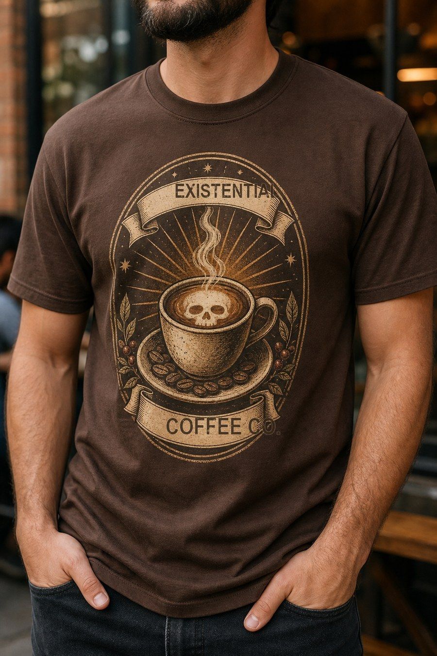 Existential Coffee Co Graphic T-Shirt product image 2