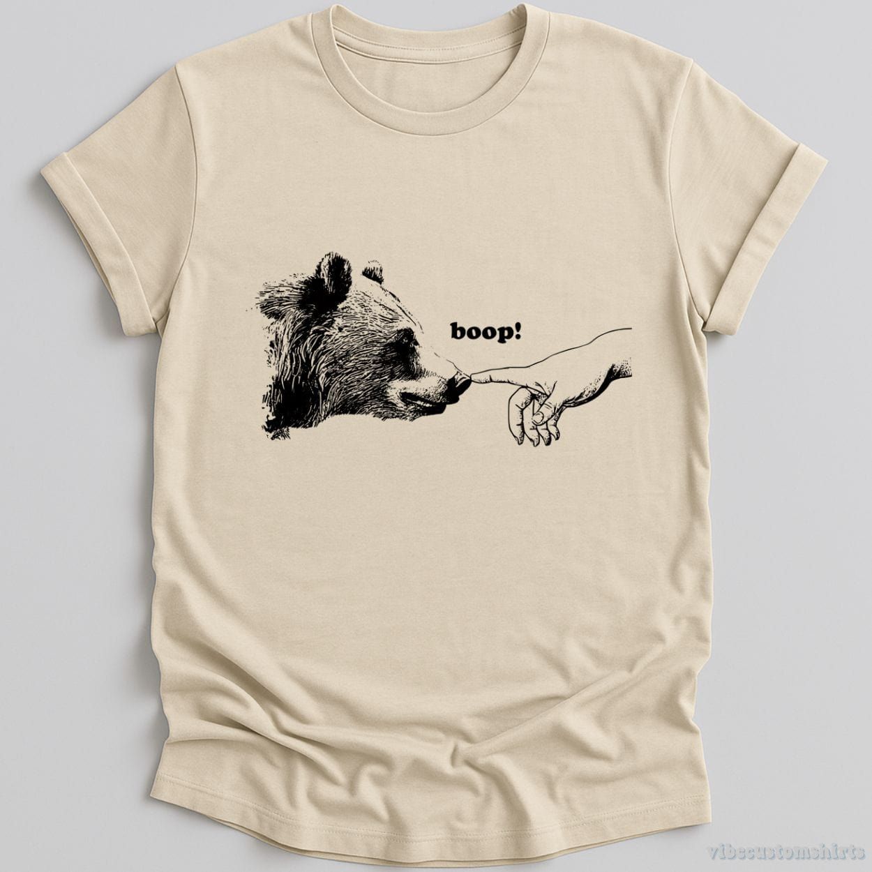 Poke The Bear Funny Boop Vintage Shirt product image 1