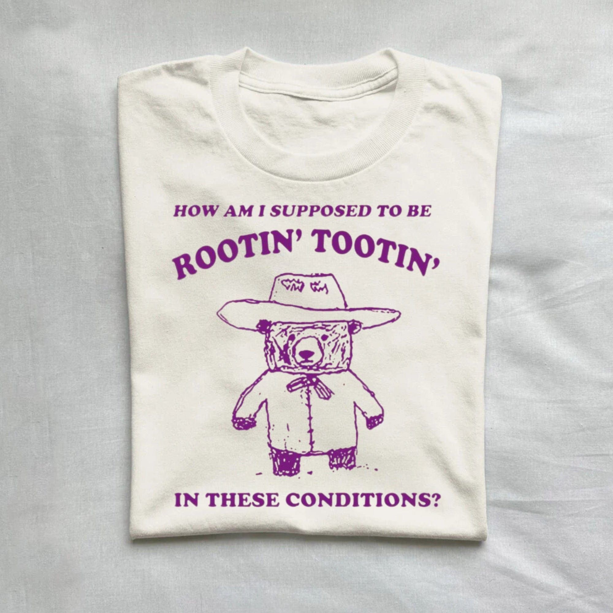I Can't Root and Toot In These Conditions Vintage Shirt product image 1