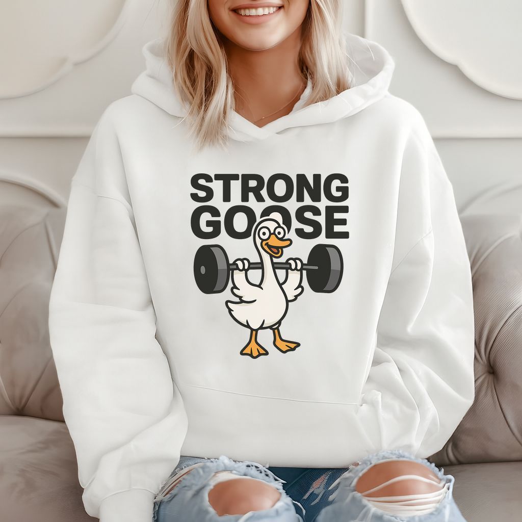 Strong Goose - Funny Workout Gym Hoodie product image 2