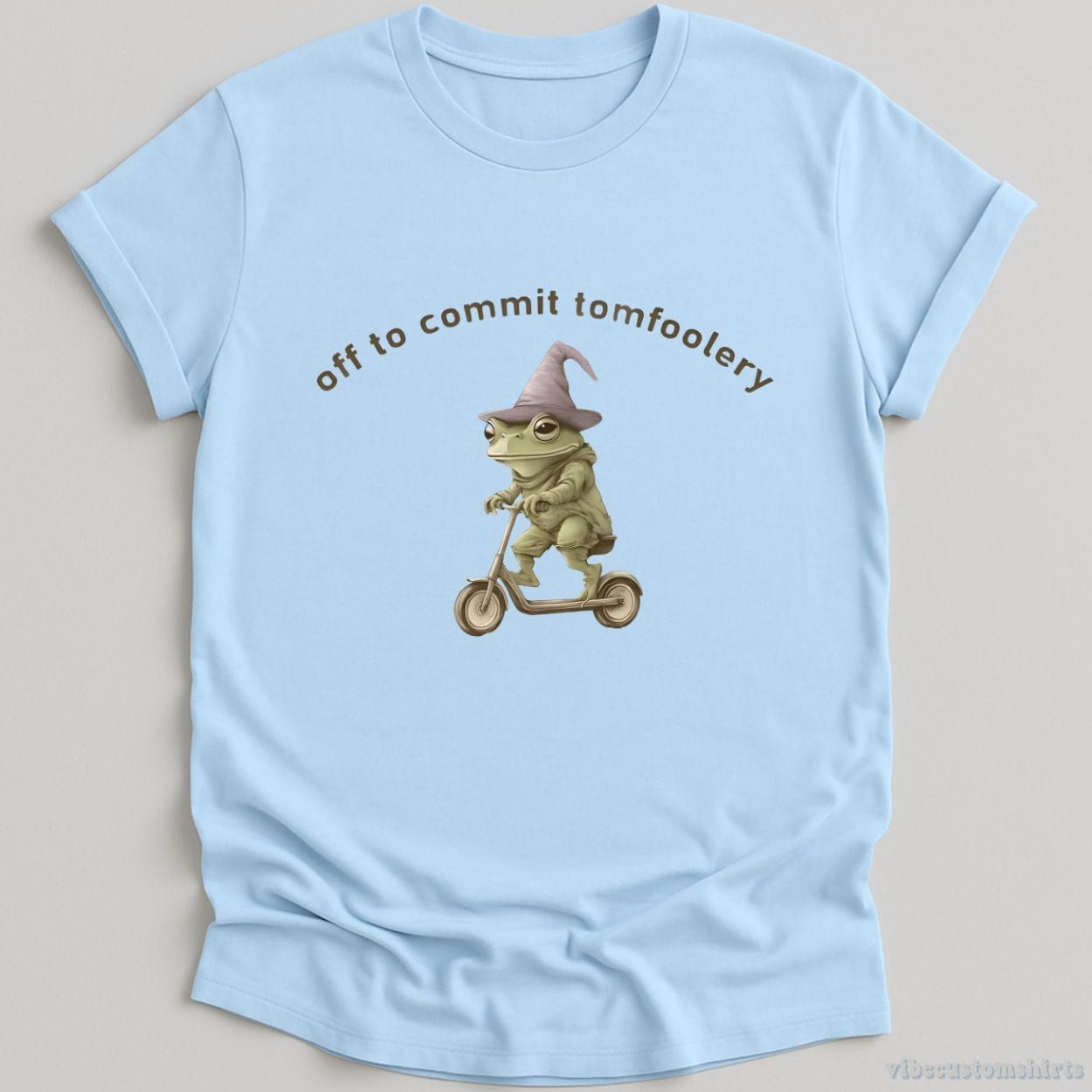 Off to Commit Tom Foolery Frog Meme Shirt product image 4