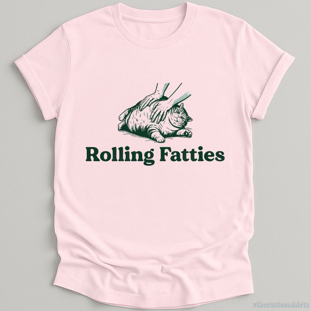 Funny Rolling Fatties Graphic T-Shirt product image 5