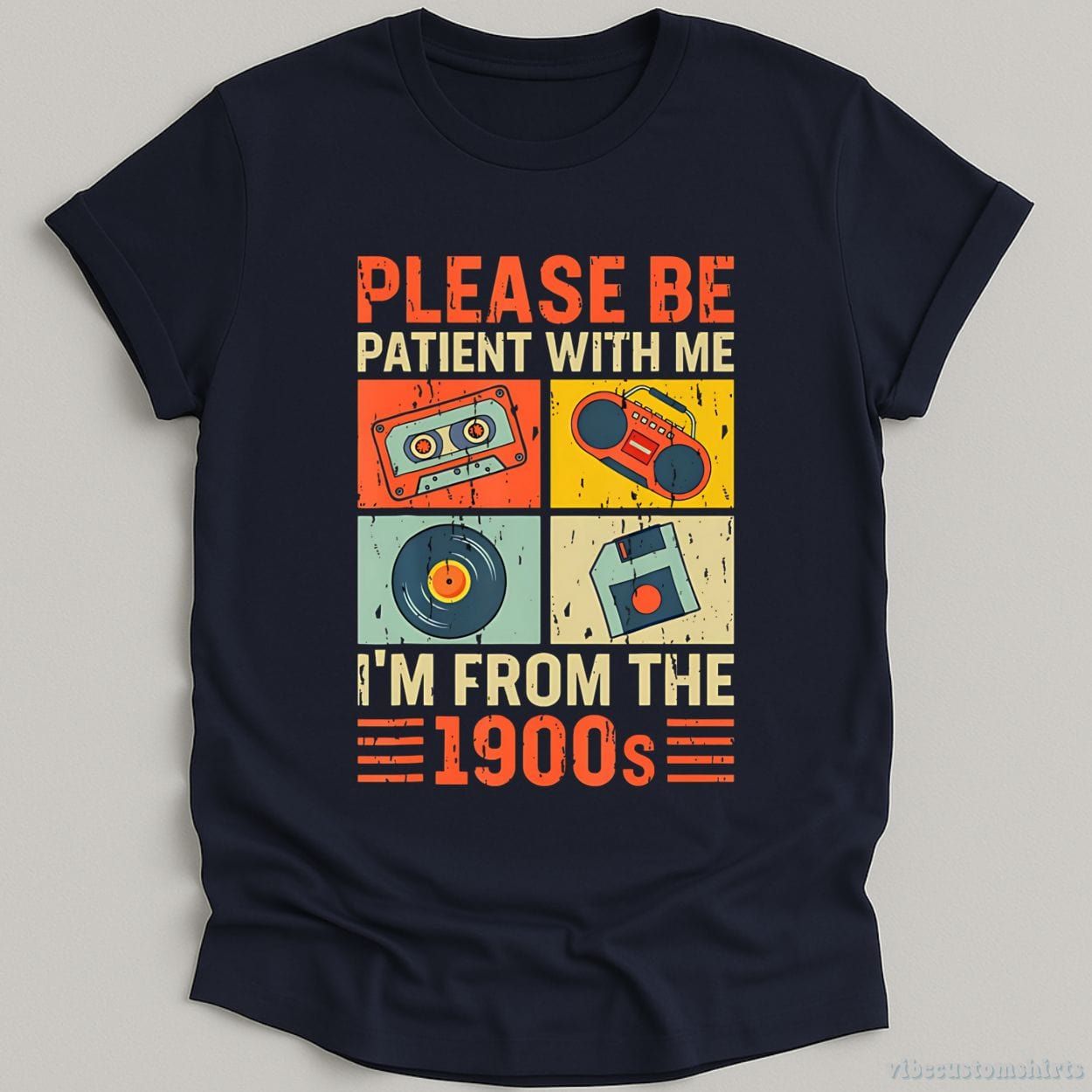 Please Be Patient With Me I'm From The 1900s Retro Shirt product image 2