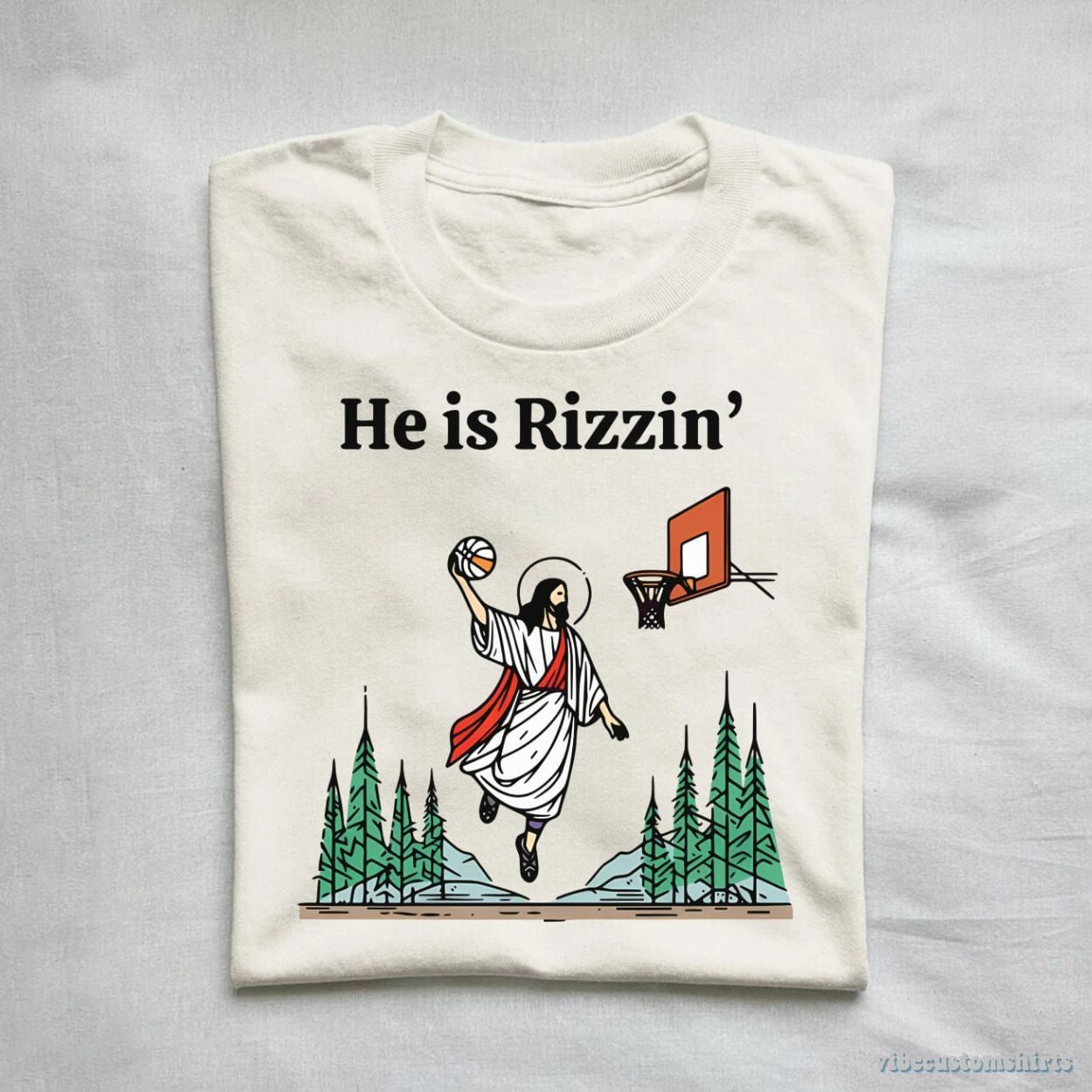 He is Rizzin Jesus Meme Shirt product image 1