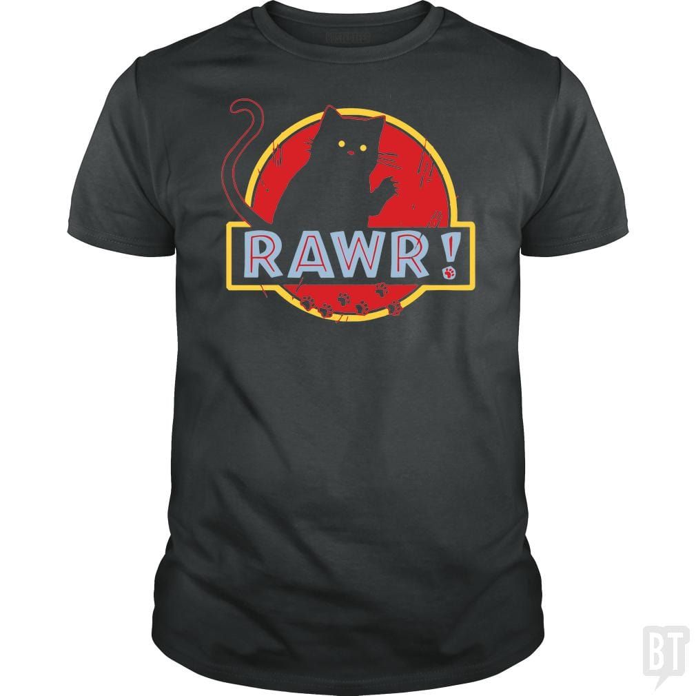 Jurassic Cat RAWR - tshirt product image 2