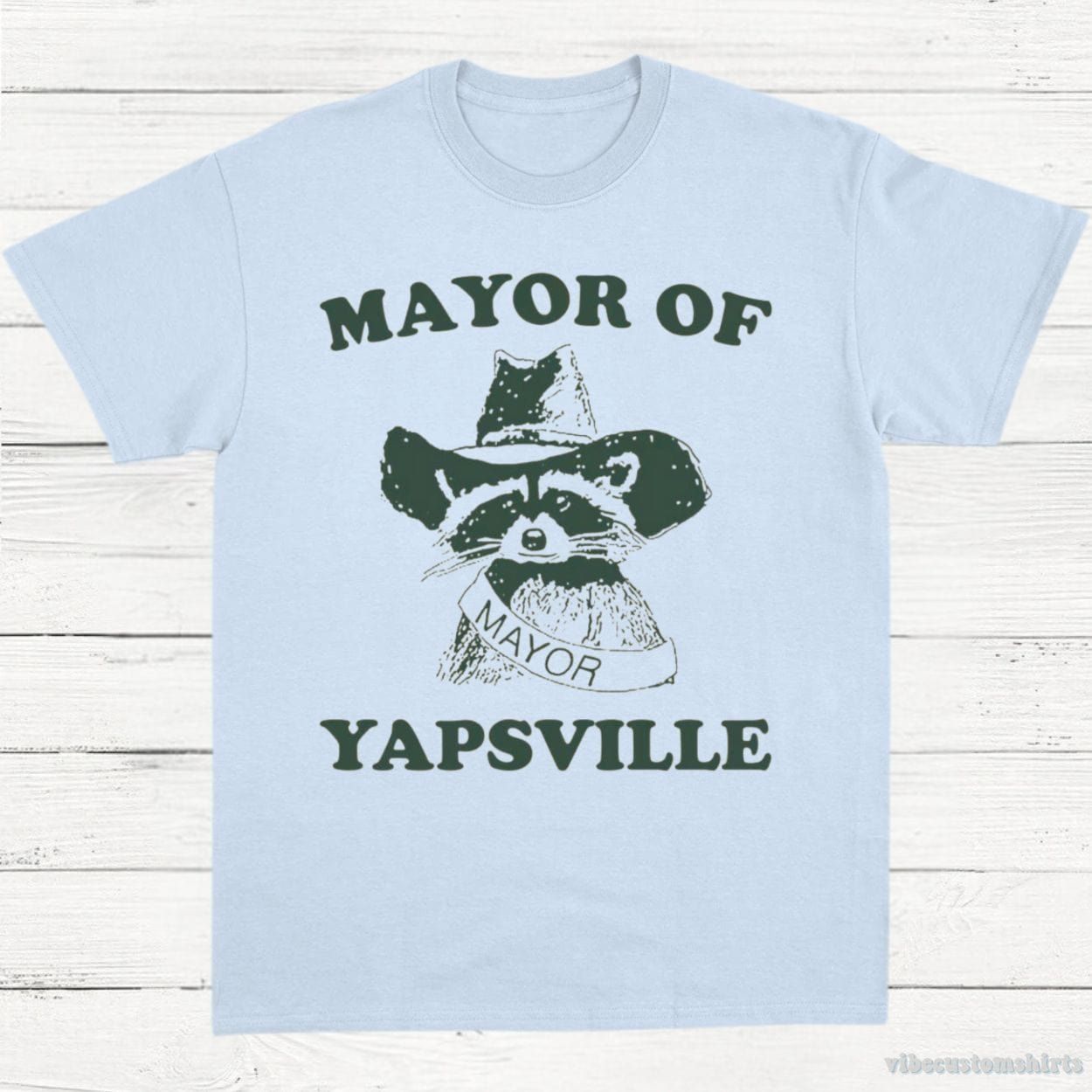 Mayor Of Yapsville Raccoon Shirt product image 4