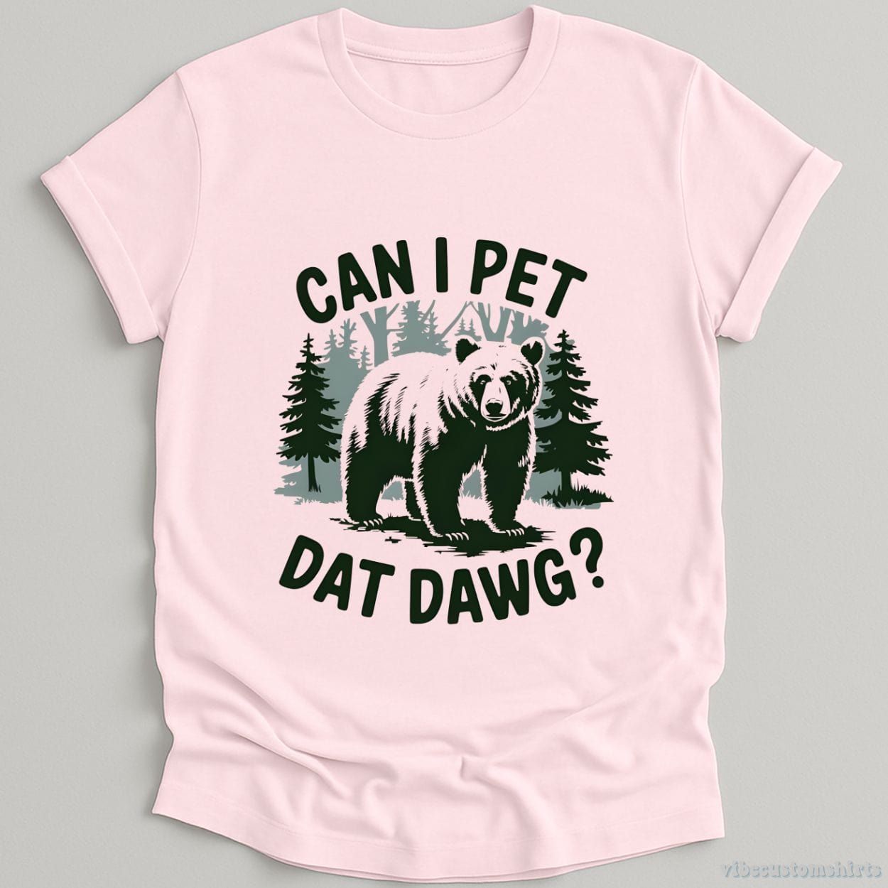Can I Pet Dat Dawg Bear Meme Shirt product image 6