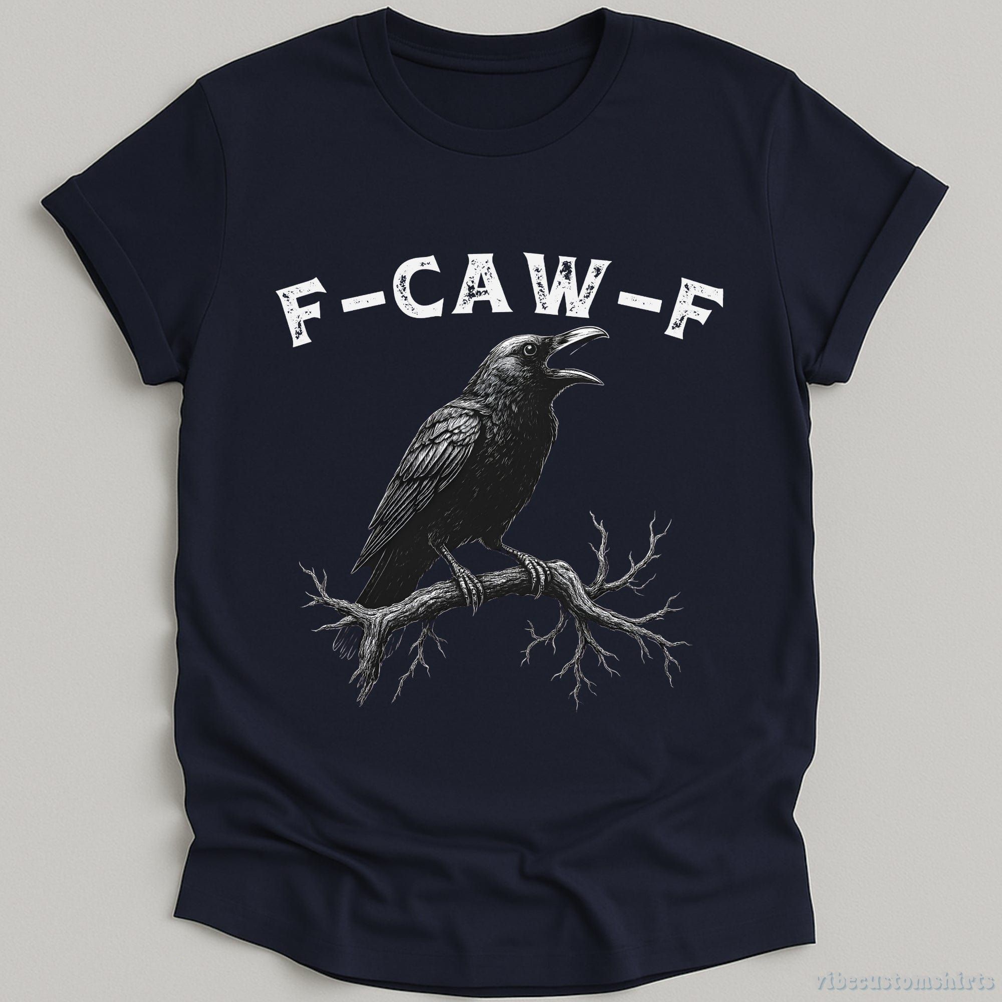 F Caw F Funny Crow Shirt product image 2