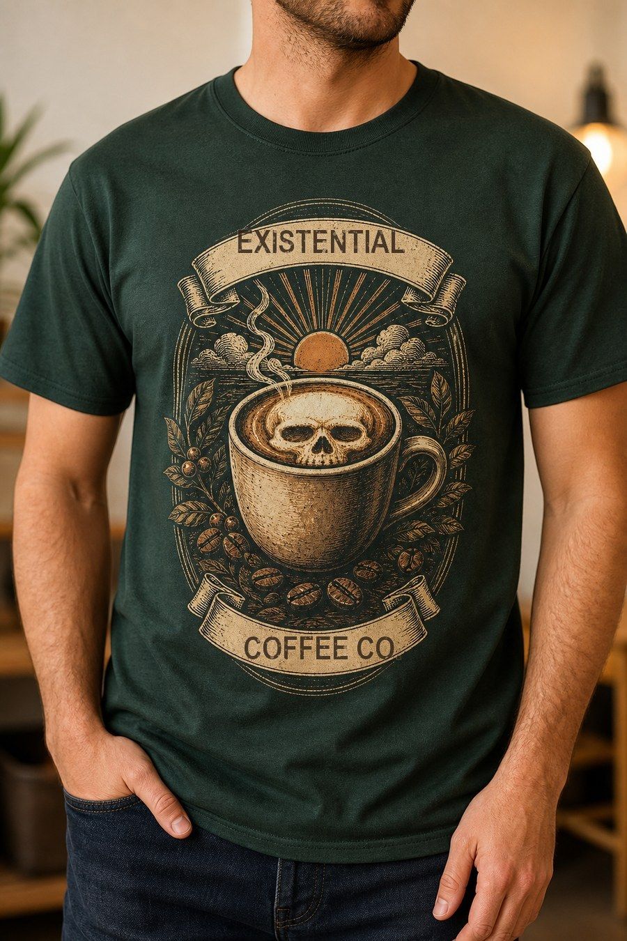 Existential Coffee Co Graphic T-Shirt product image 4