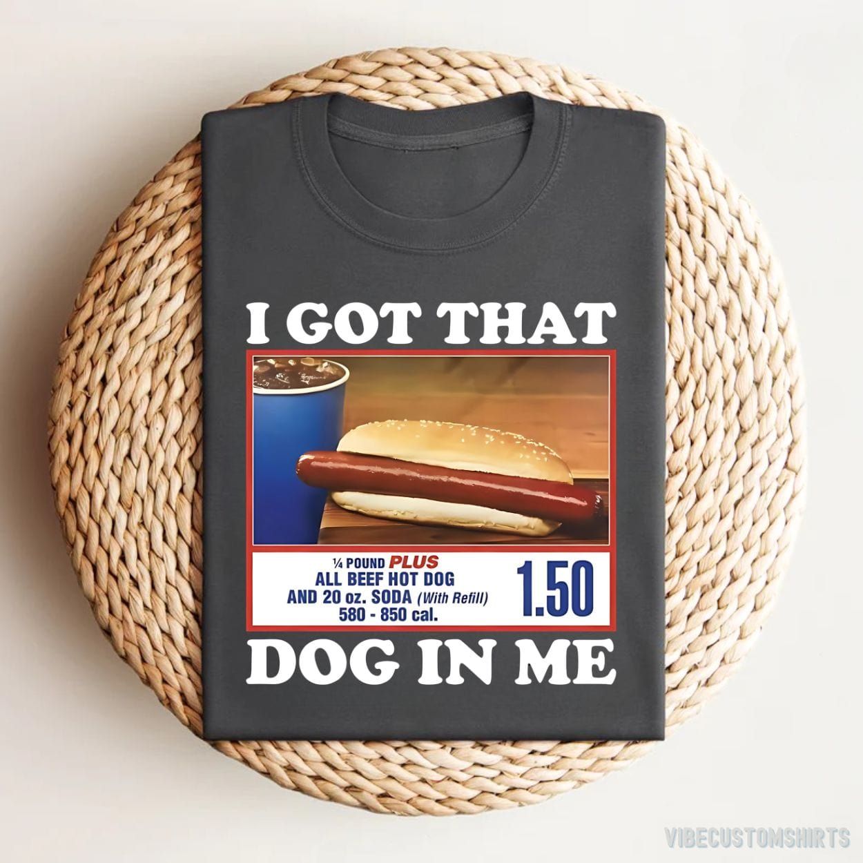 I Got That Dog in Me Hot Dog Funny Meme Shirt product image 2