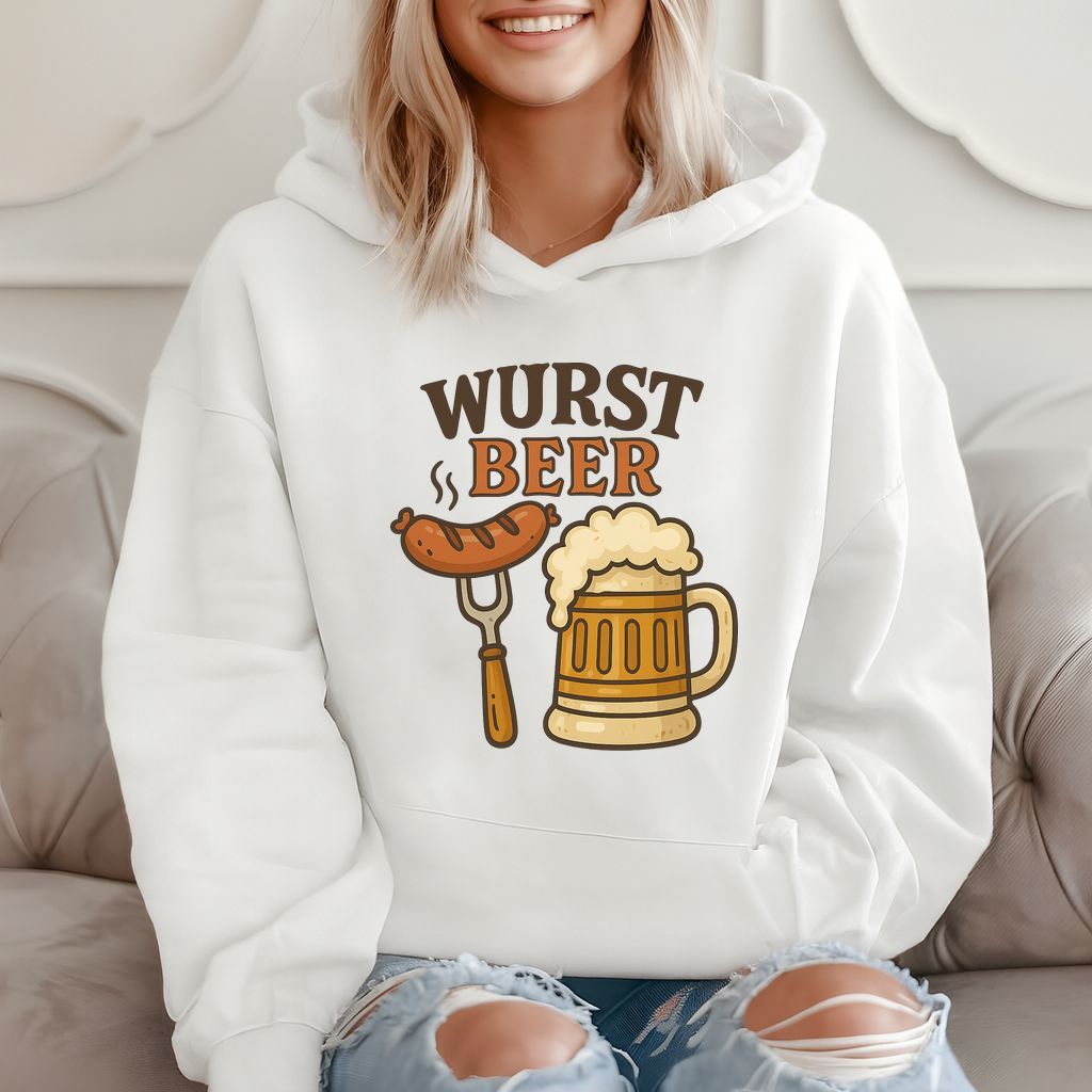 Wurst Beer Funny German Oktoberfest Gift Hoodie product image 2