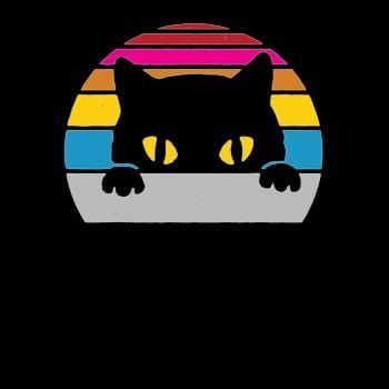 Vintage Black Cat Lover - tshirt product image 11