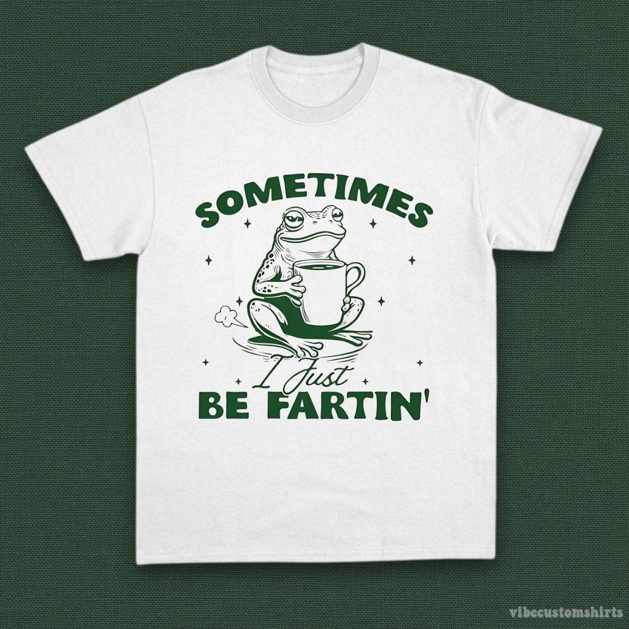Sometimes I Just Be Farting Frog Shirt product image 2