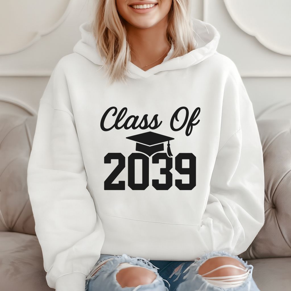 Class Of 2039 Graduation Gift Cute Hoodie product image 2