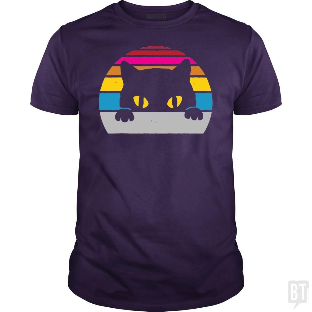 Vintage Black Cat Lover - tshirt product image 2