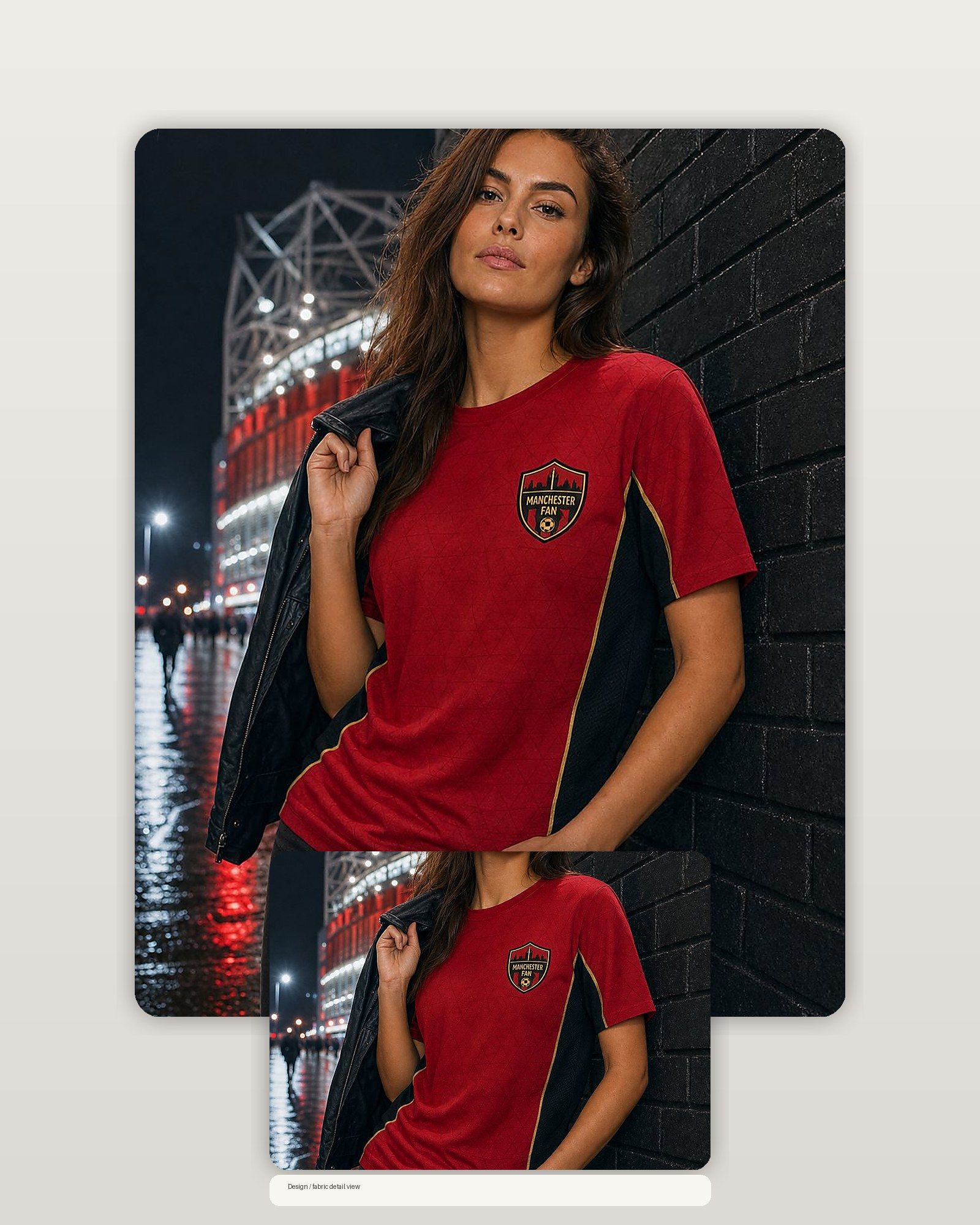 Manchester Fan Crimson Football T-Shirt product image 2