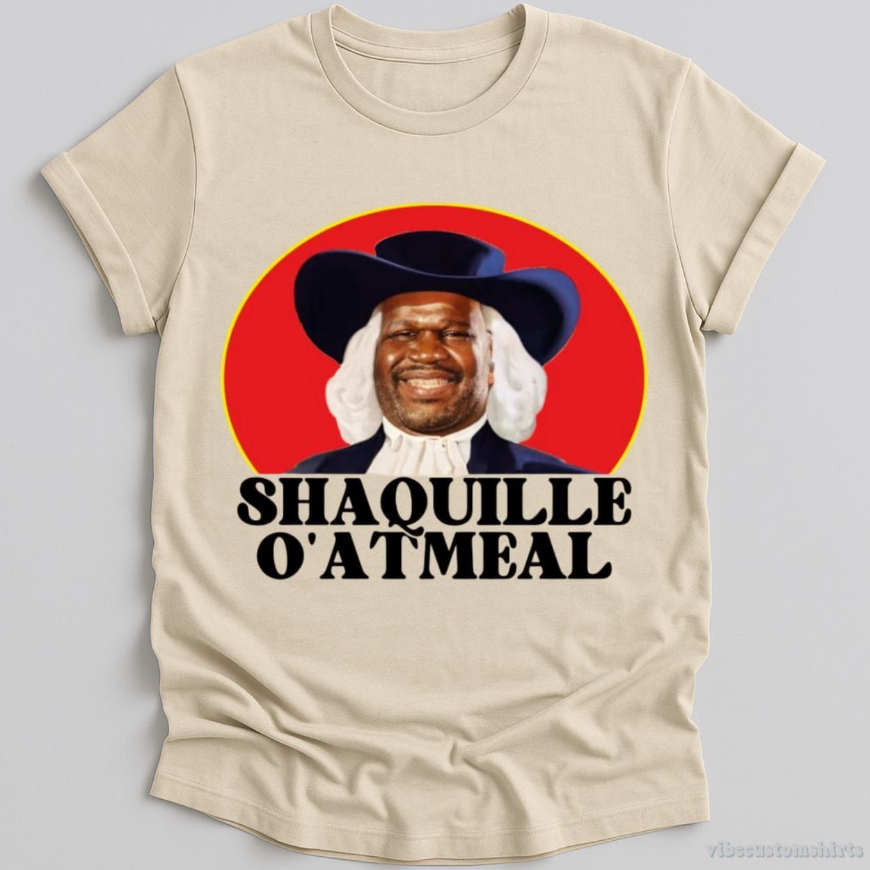 Shaquille Oatmeal Funny Graphic T-Shirt product image 2