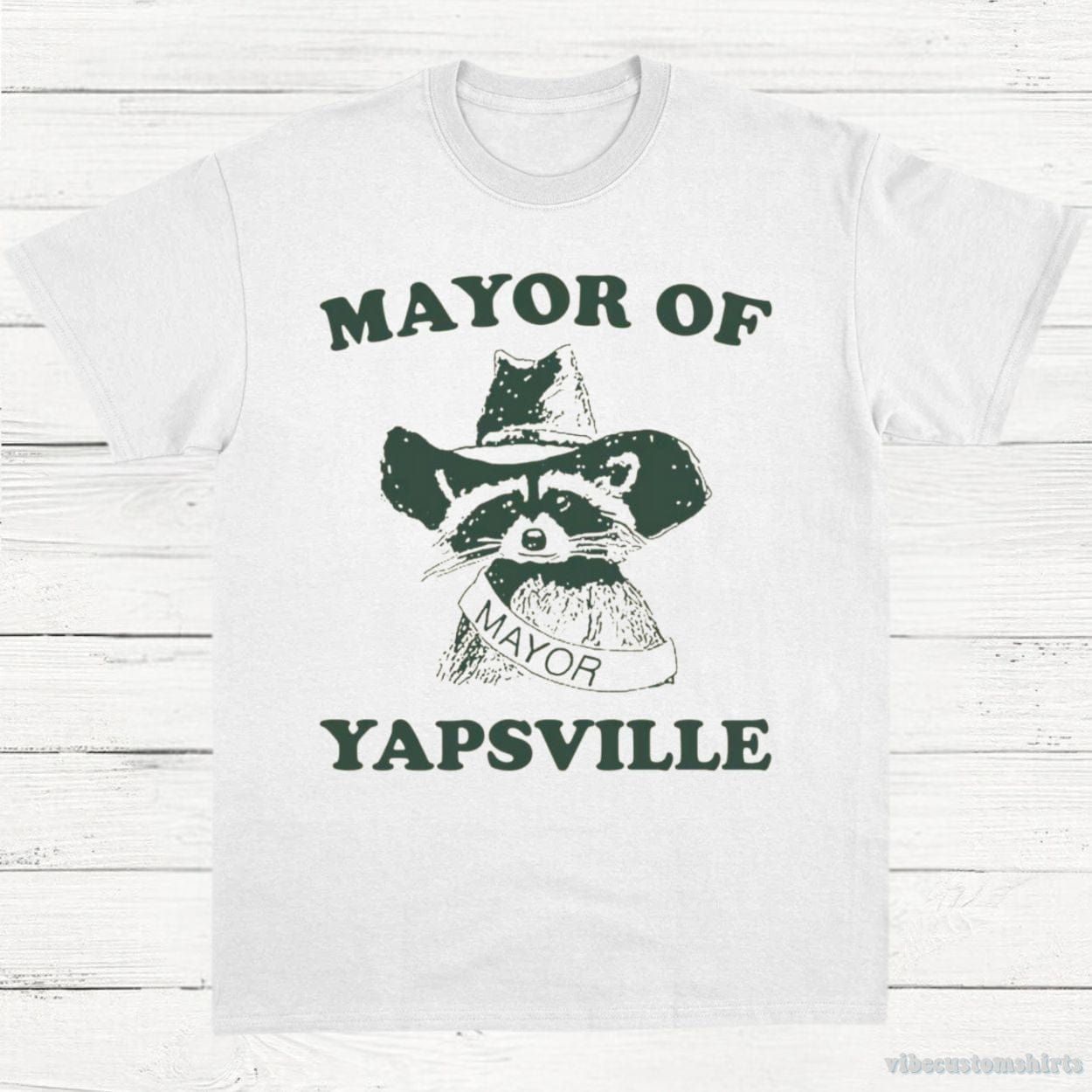 Mayor Of Yapsville Raccoon Shirt product image 3