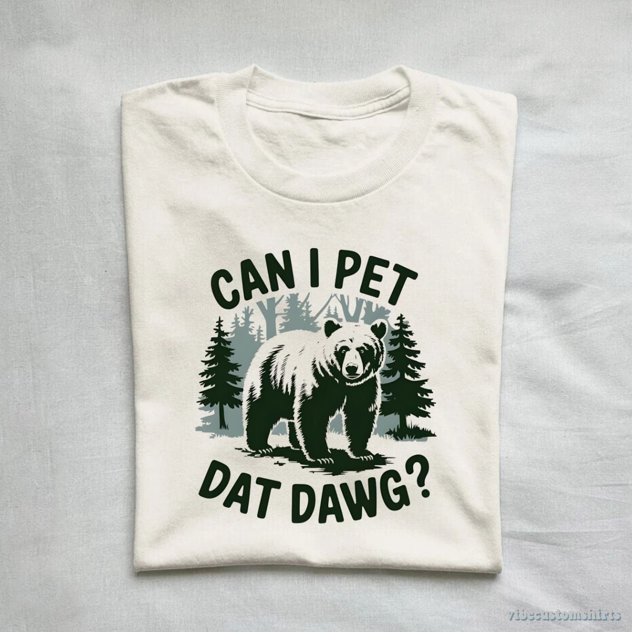 Can I Pet Dat Dawg Bear Meme Shirt product image 1