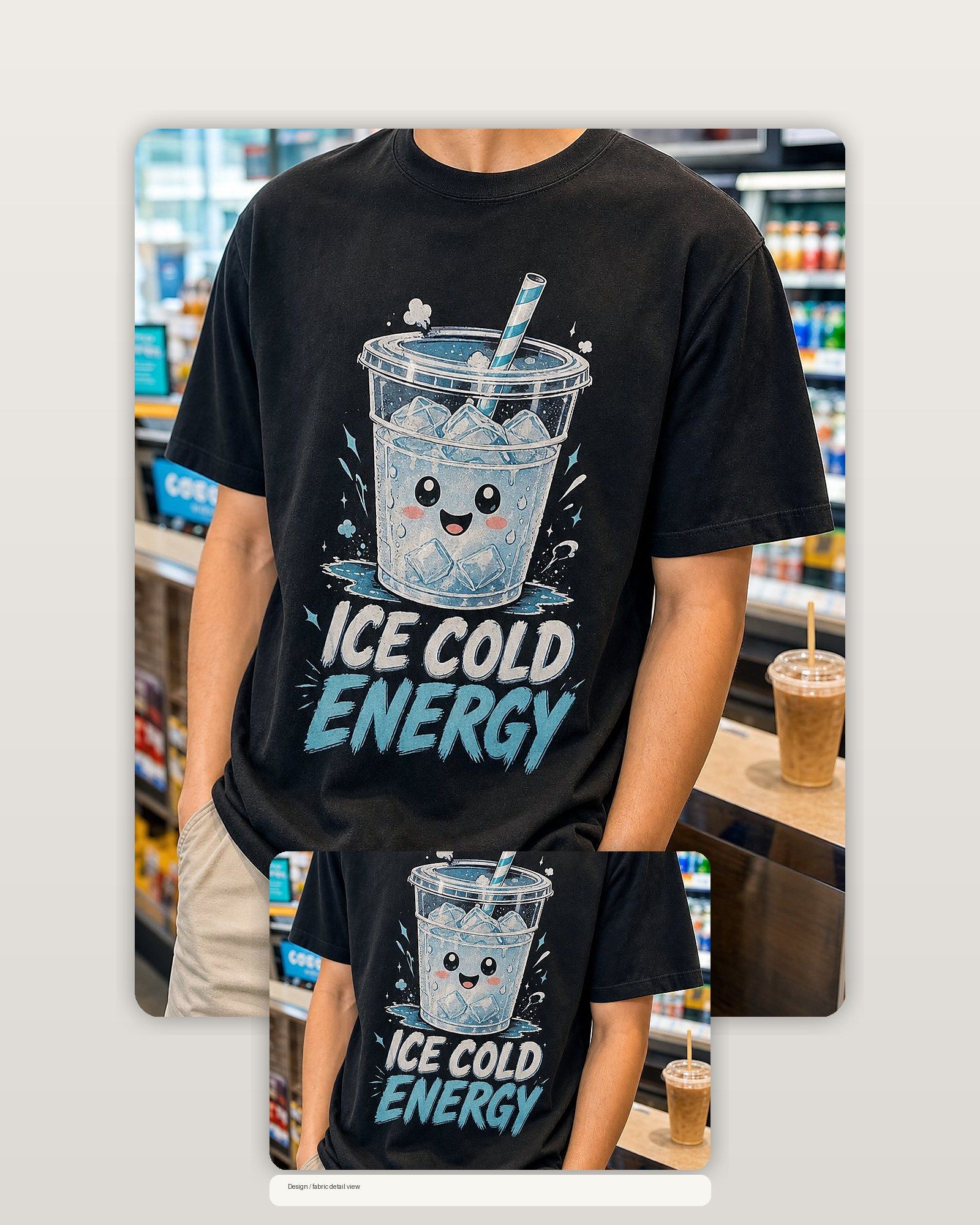 Ice Cold Energy Iced Drink Tee product image 2