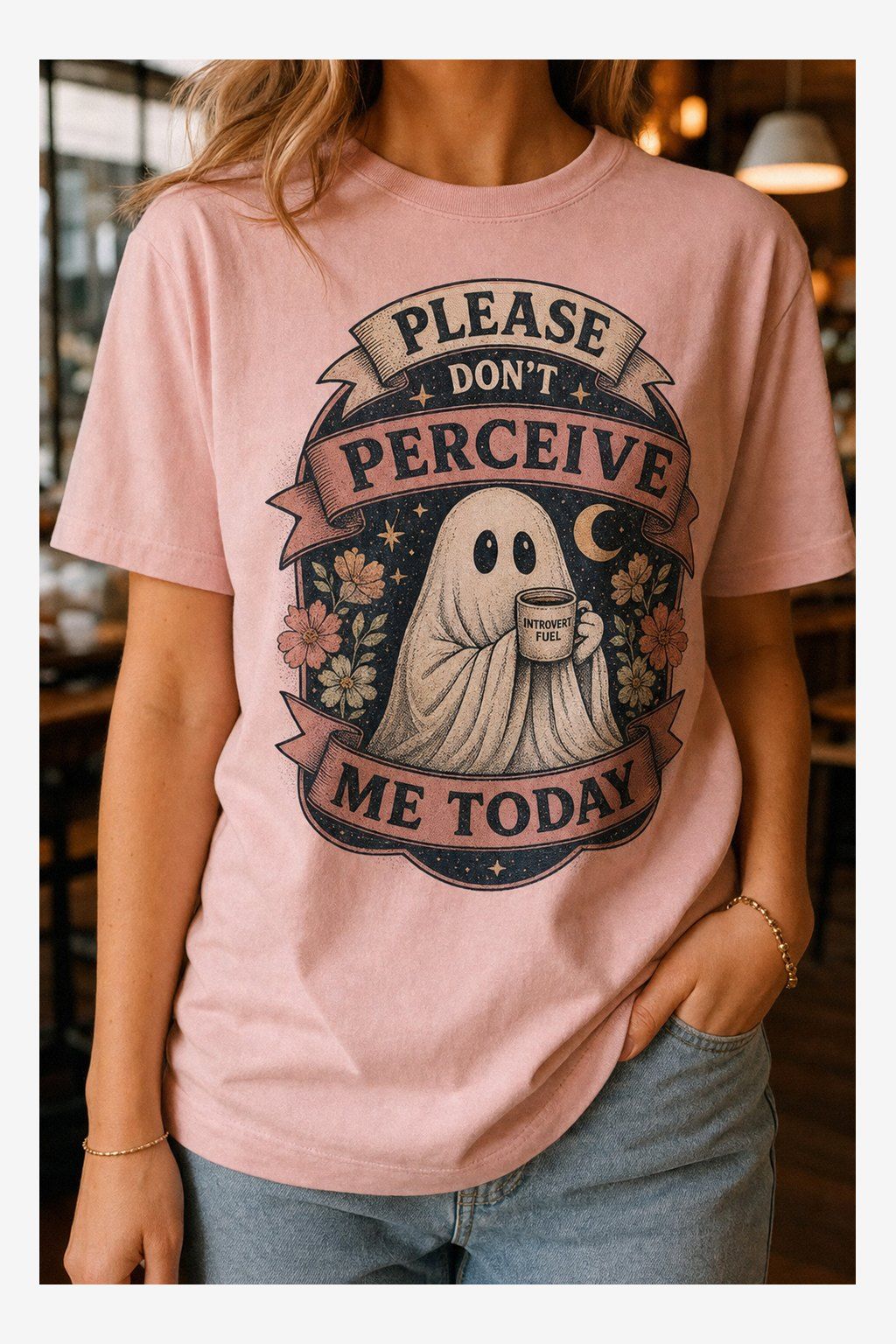 Please Don’t Perceive Me Today T-Shirt product image 4