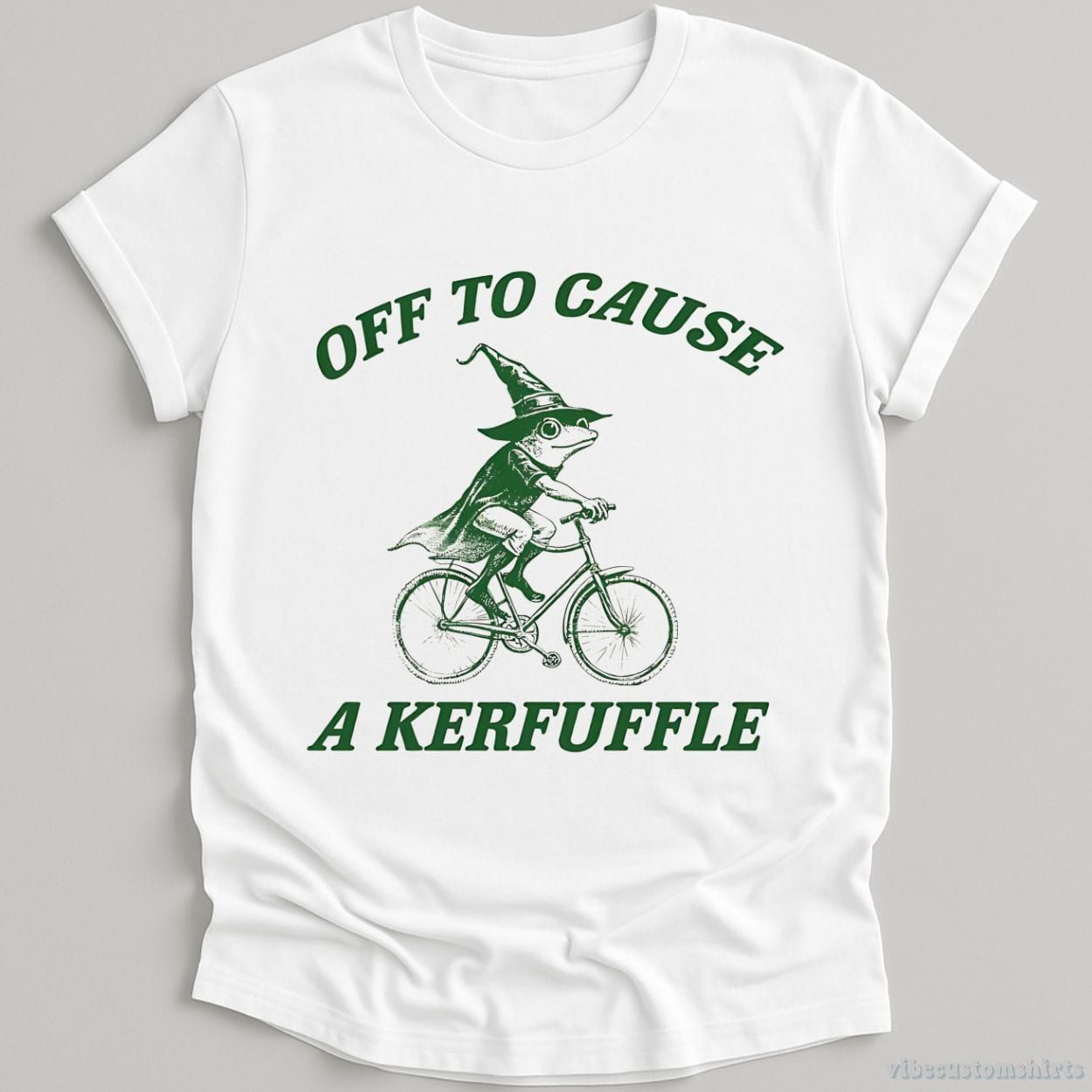 Off To Cause A Kerfuffle Wizard Frog Shirt product image 2