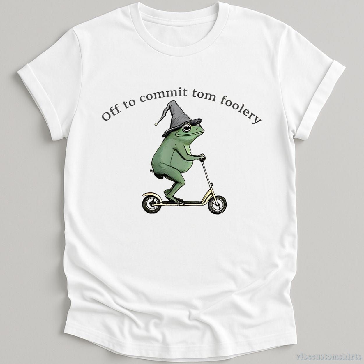 Off To Commit Tom Foolery Frog Shirt product image 3