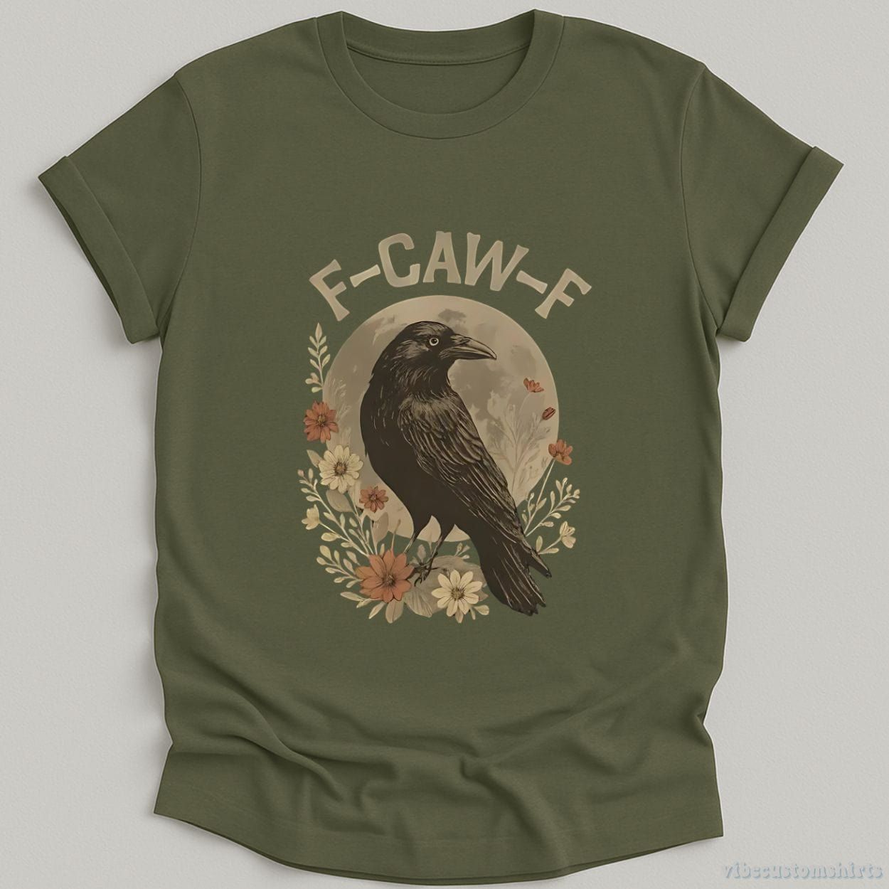 F Caw F Raven Funny Saying Shirt product image 4