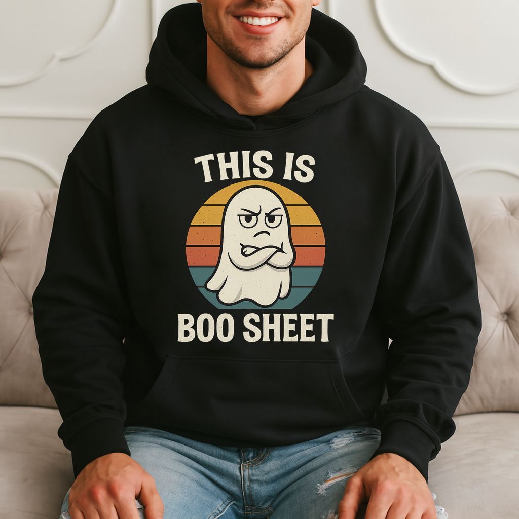 This Is Boo Sheet - Funny Ghost Meme Hoodie product image 1
