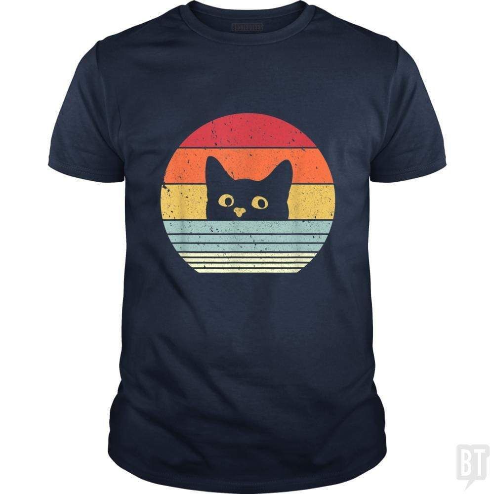 Cat Retro Style - tshirt product image 4