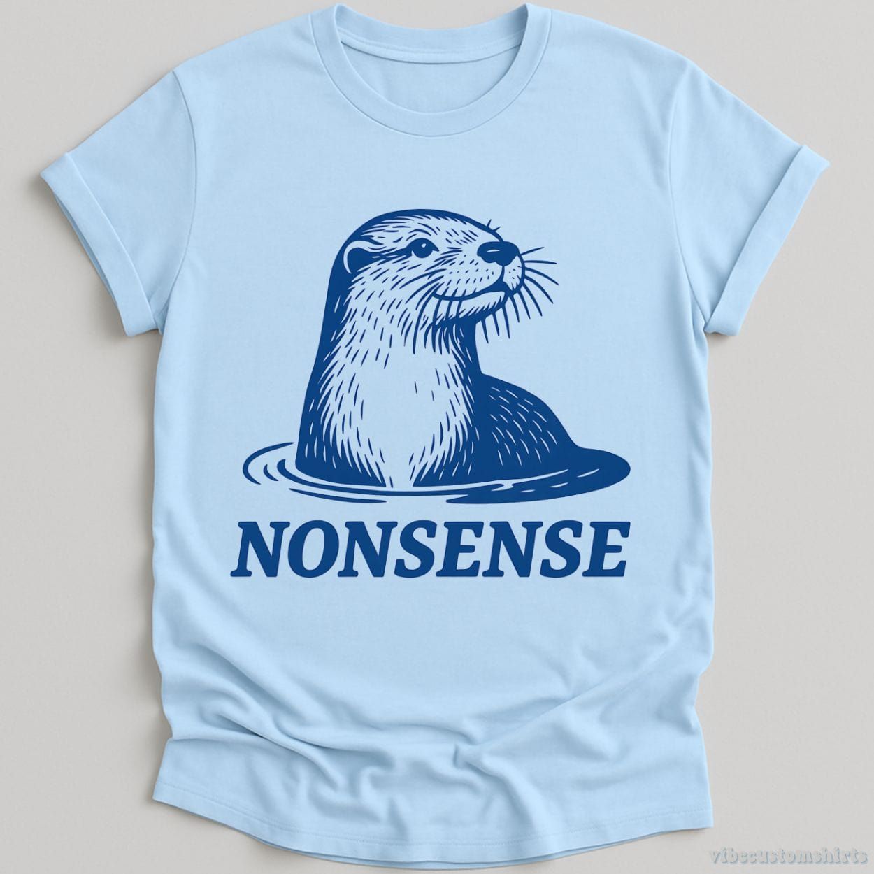 Otter Nonsense Funny Vintage Shirt product image 3