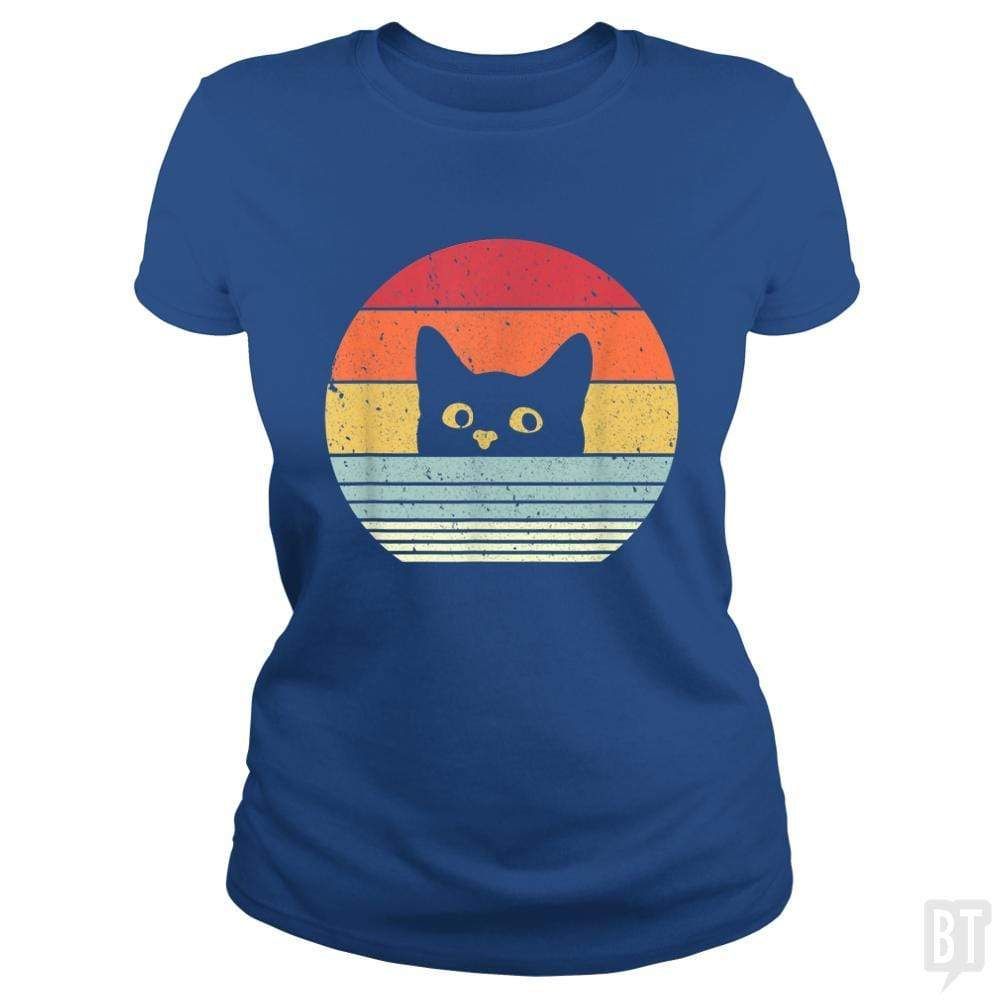 Cat Retro Style - tshirt product image 9