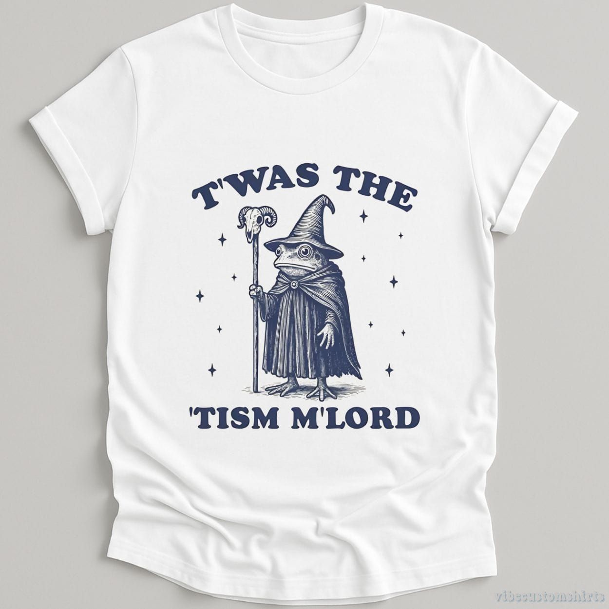 Twas The Tism Mlord Frog Wizard Shirt product image 2