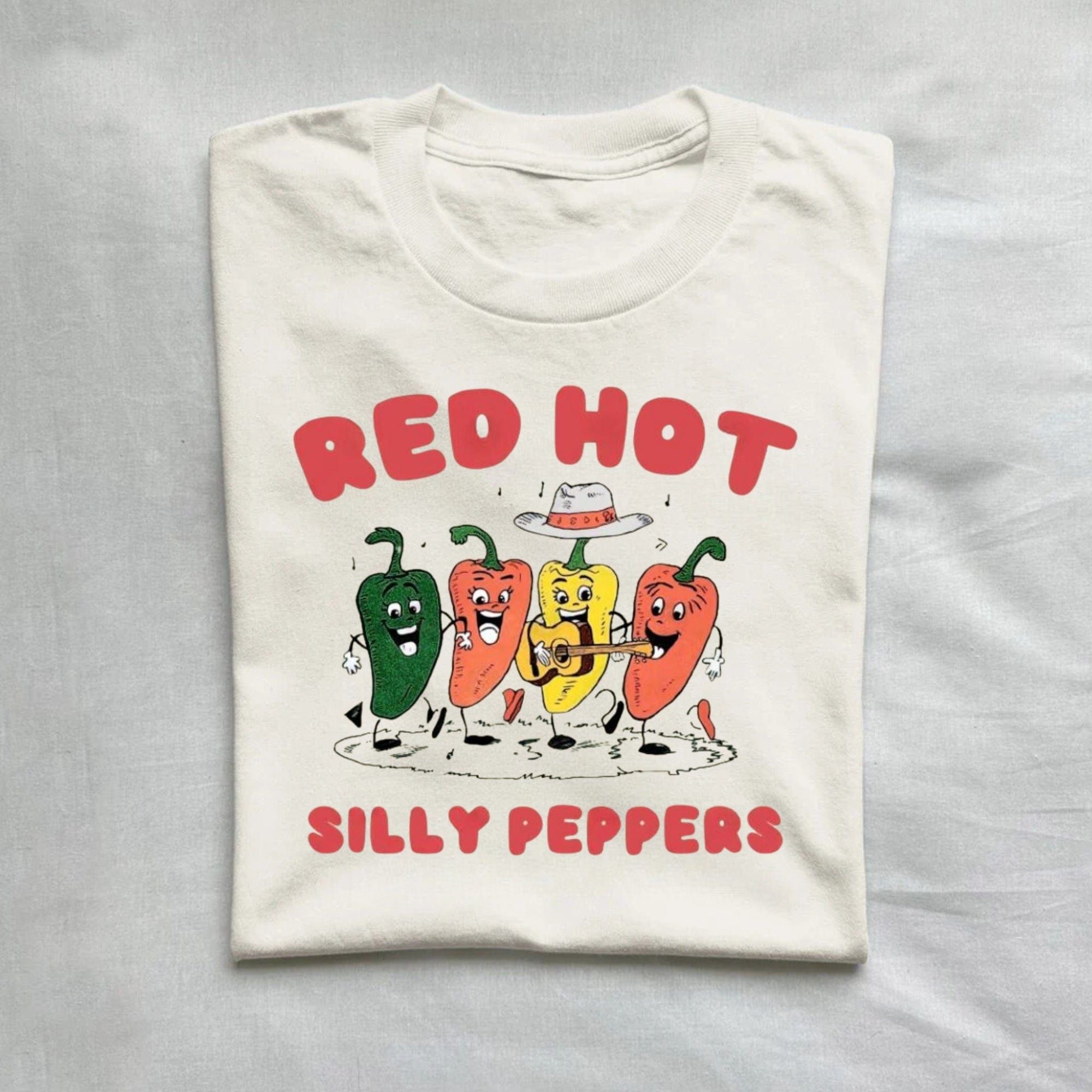 Red Hot Silly Peppers T-Shirt product image 1