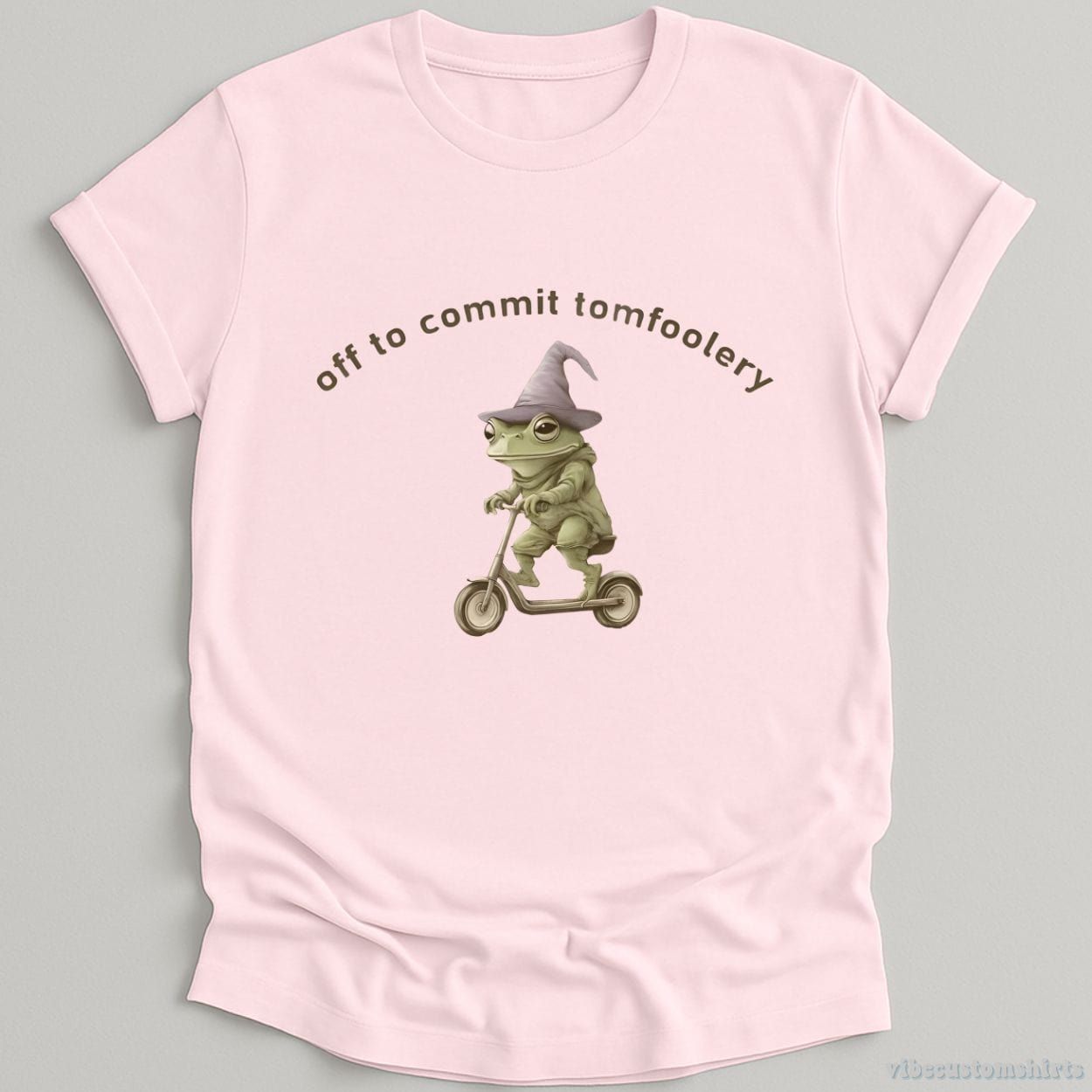 Off to Commit Tom Foolery Frog Meme Shirt product image 5