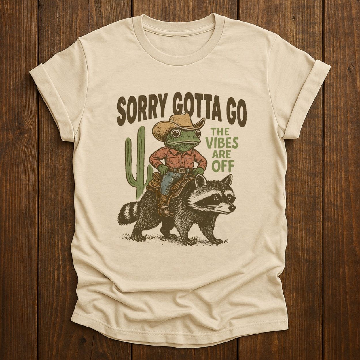 Sorry Gotta Go The Vibes Are Off Shirt product image 1