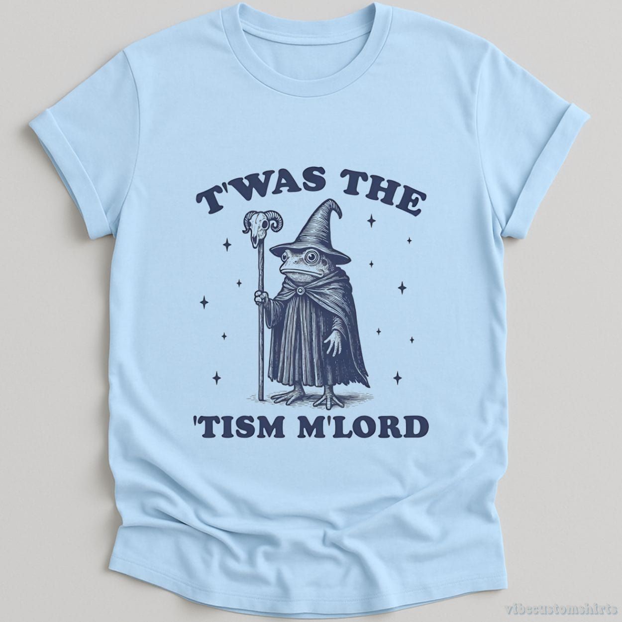 Twas The Tism Mlord Frog Wizard Shirt product image 3