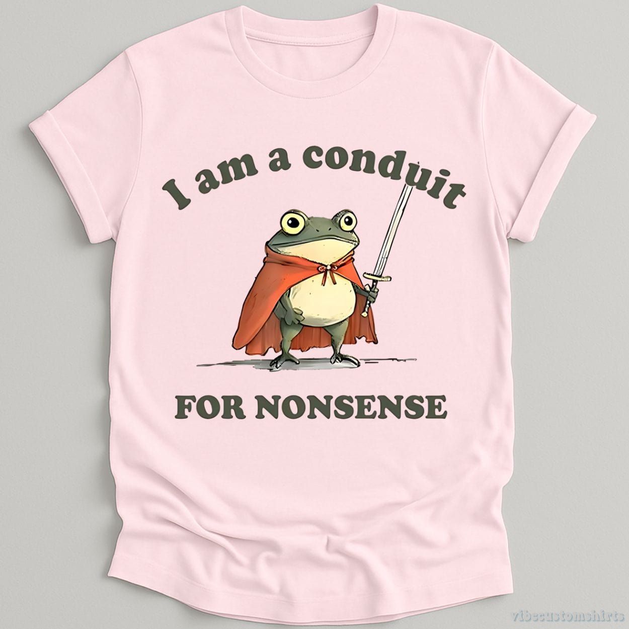 I Am A Conduit For Nonsense Frog Shirt product image 5