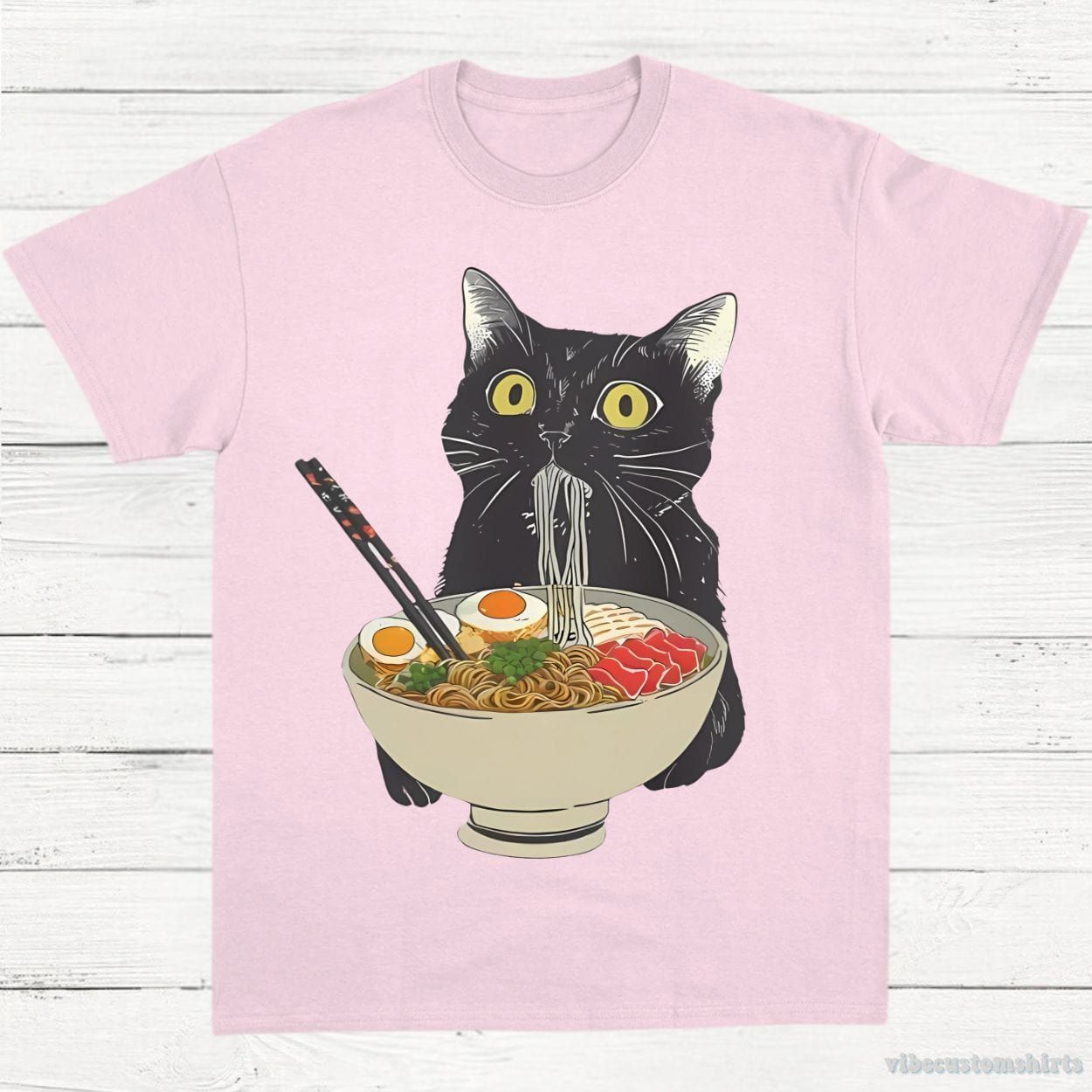 Noodle Cat, Ramen Cat Shirt product image 4