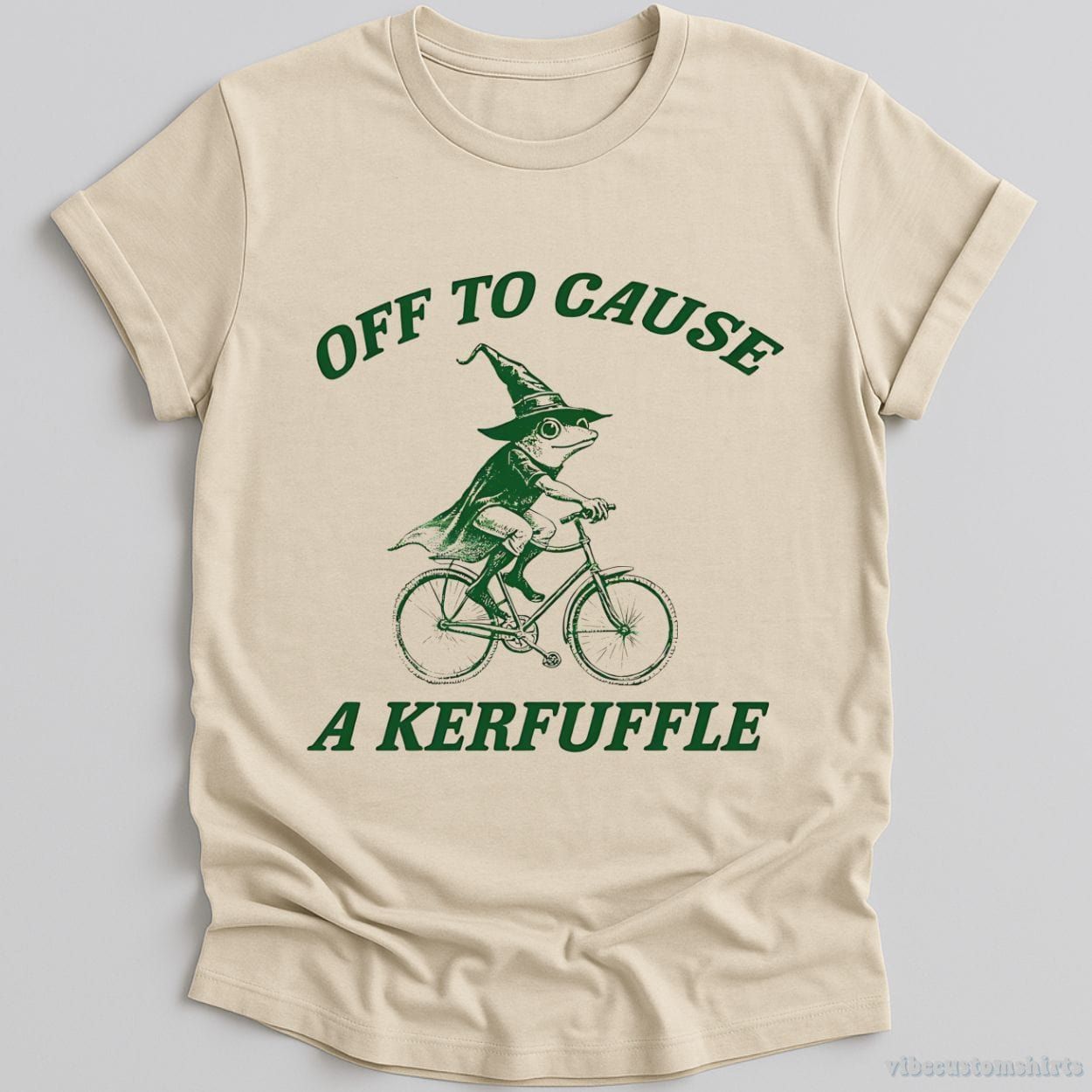 Off To Cause A Kerfuffle Wizard Frog Shirt product image 1