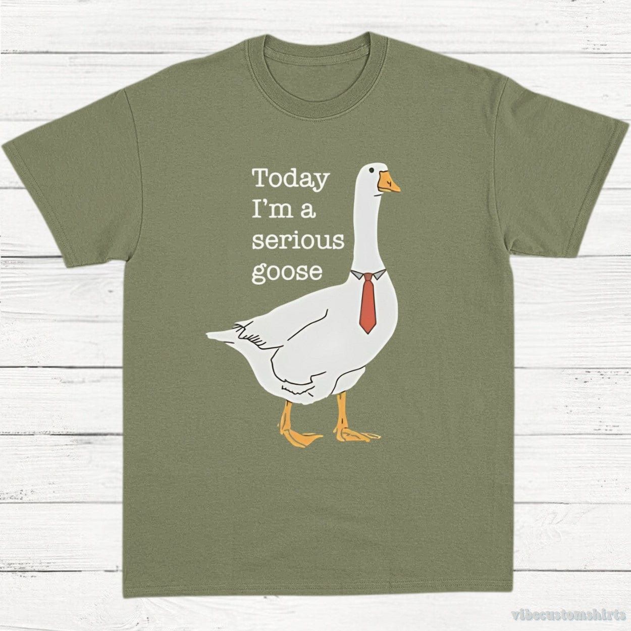 Today I'm A Serious Goose T-Shirt product image 3